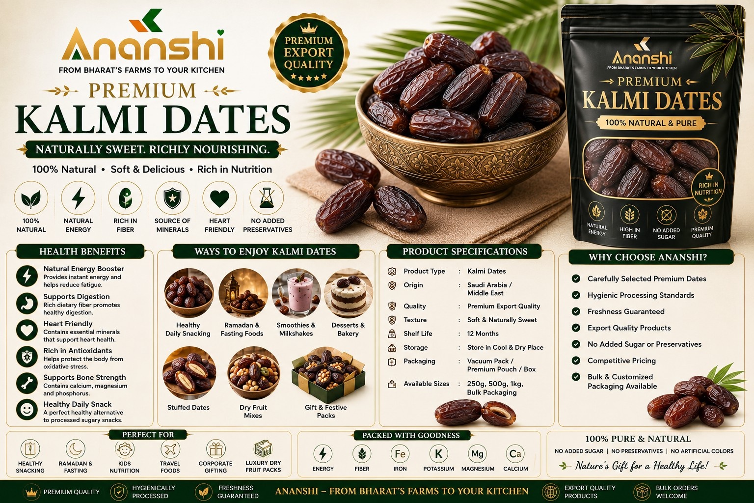 Premium Kalmi Dates